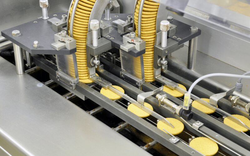 Lebensmittelindustrie Keksherstellung / food production Lebensmittelindustrie Keksherstellung / food production